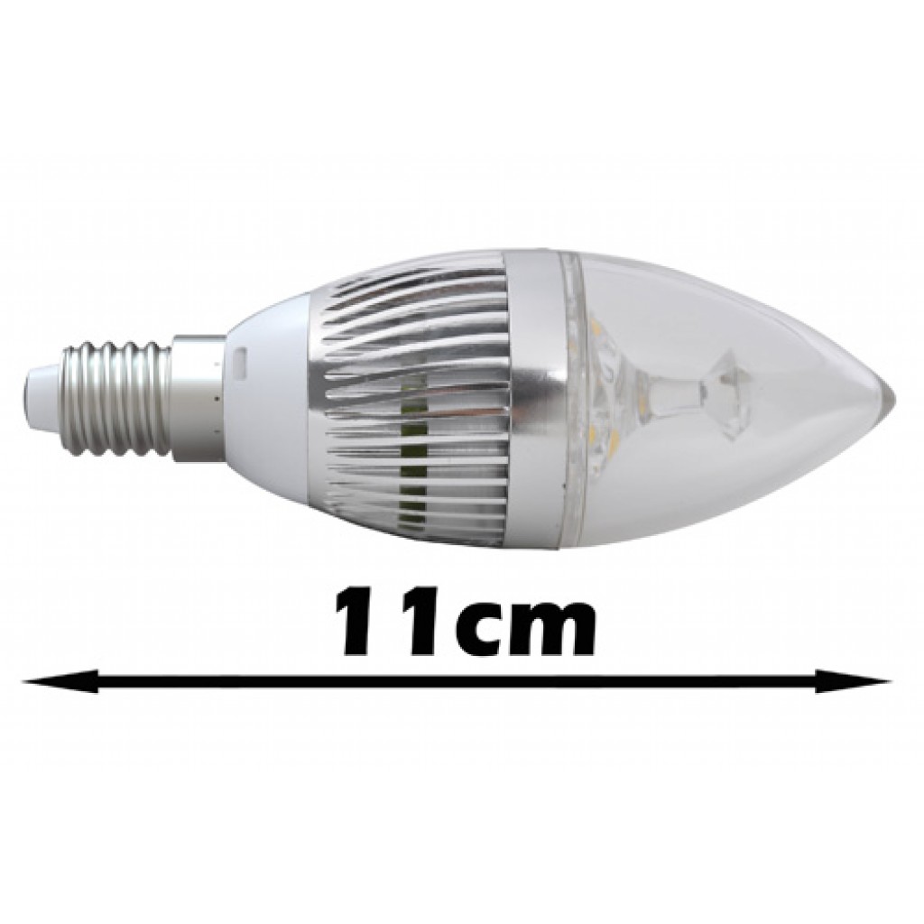 Úsporná žárovka svíčka E14/230V 3W LED - Sada 6 ks
