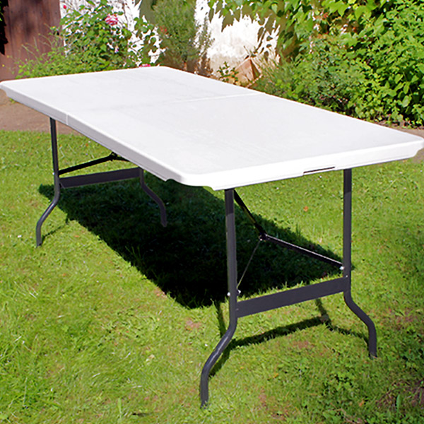 Zahradní skládací stůl, cateringový stůl 180 x 76 cm