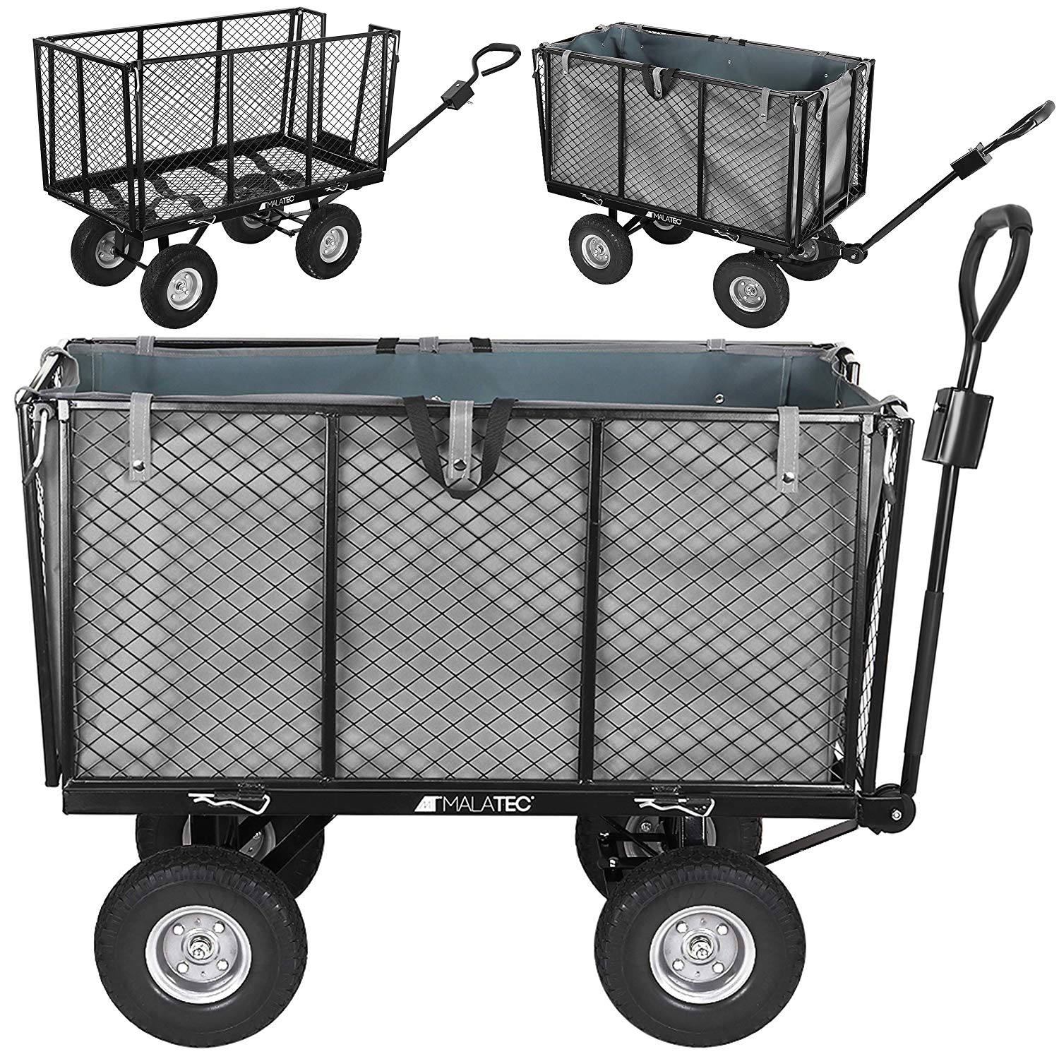 Manipulační, transportní vozík - Zahradní vozík - 350 Kg