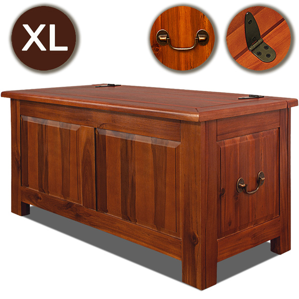 Velká dřevěná truhla, komoda, stolek, box, prádelník