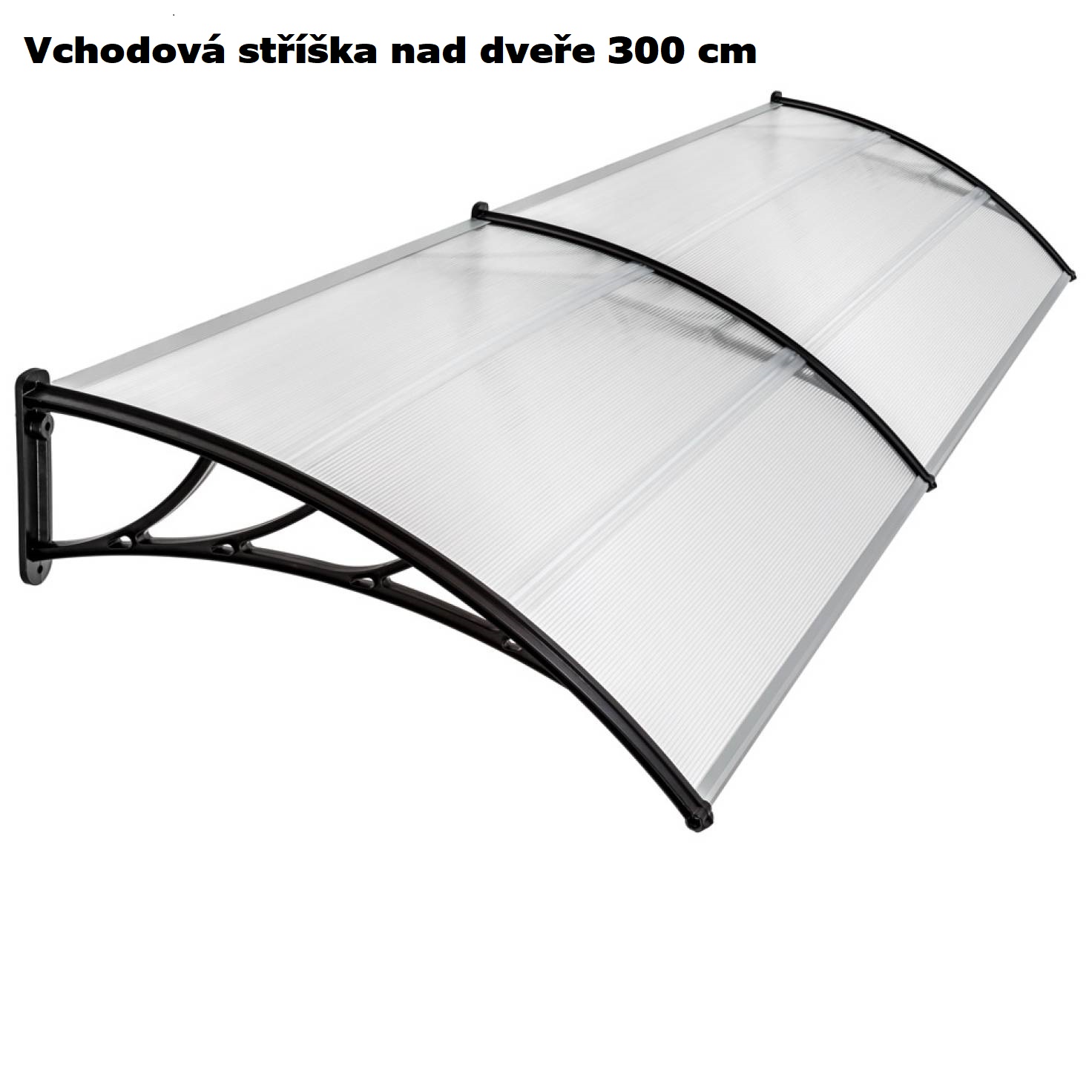 Vchodová stříška nad dveře 300 cm 