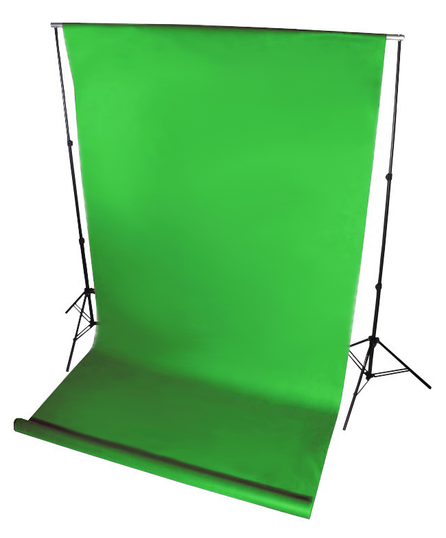 Fotografické pozadí PP, netkaná textílie 1,6 m x 3 m, zelené
