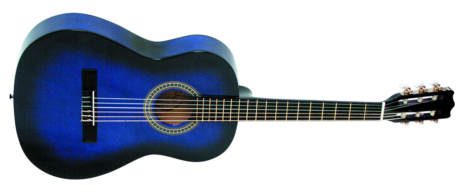 4/4 Modrá akustická kytara pro školní výuku