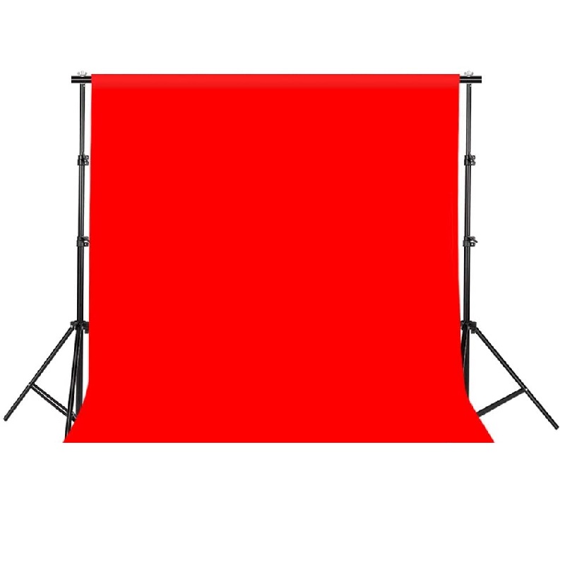 Fotografické pozadí červené 1,6 x 5 m