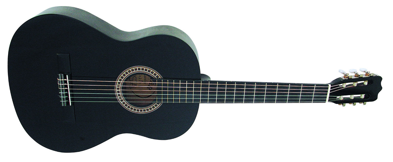 MSA-C21 Černá akustická kytara 4/4 pro školní výuku