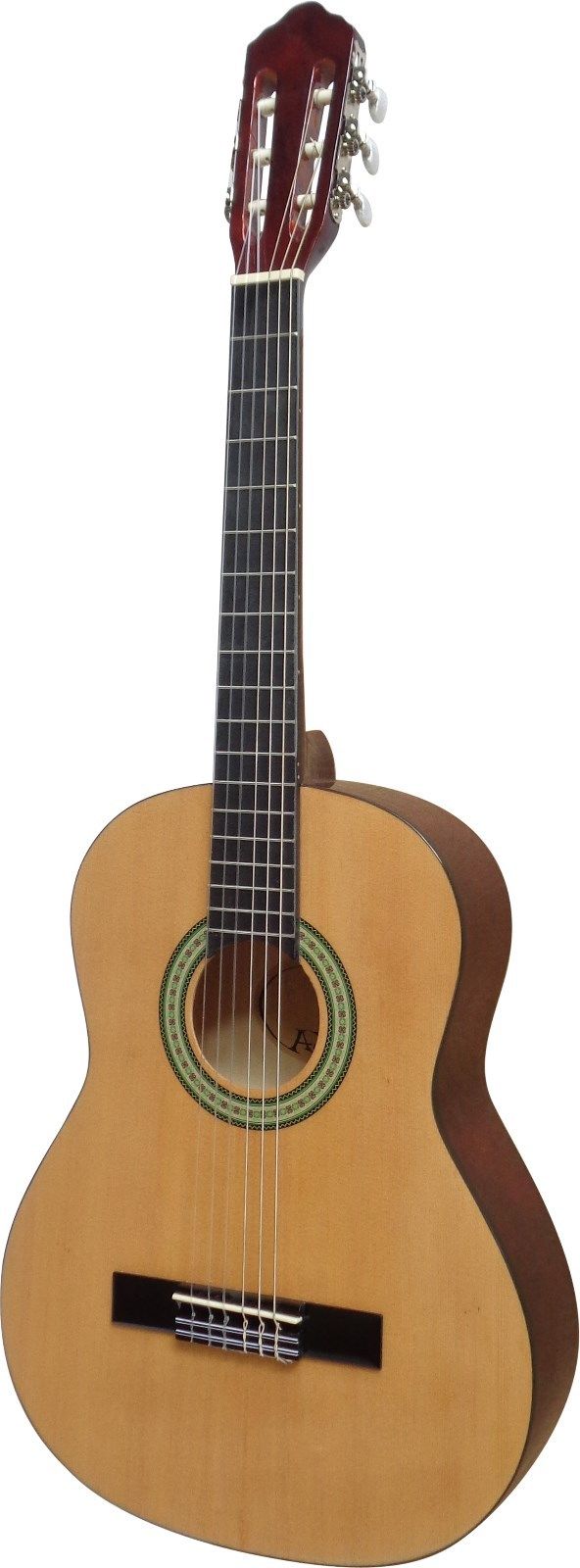 Klasická koncertní kytara 3/4, levoruká kytara pro školní výuku MSA-C8L