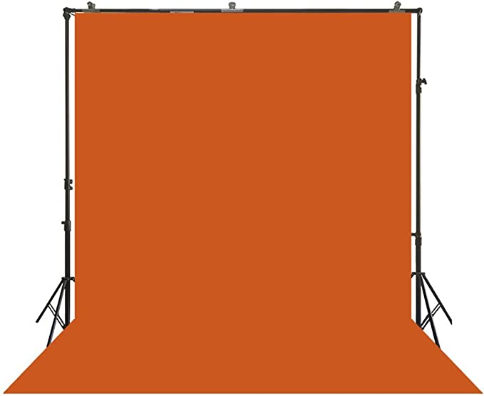 Fotografické pozadí PP, netkaná textilie 1,6 m x 5 m, oranžová