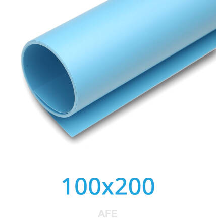 Fotografické pozadí 100 x 200 cm, PVC, modré