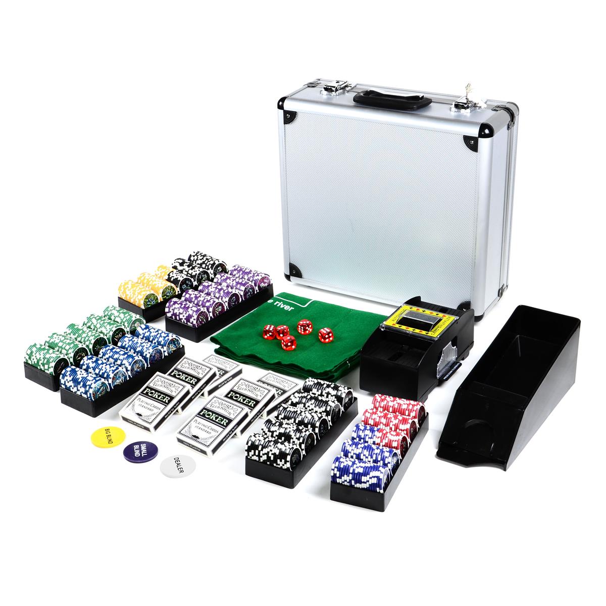 POKER SET - Deluxe 600 OCEAN CHAMPION CHIPS 12g